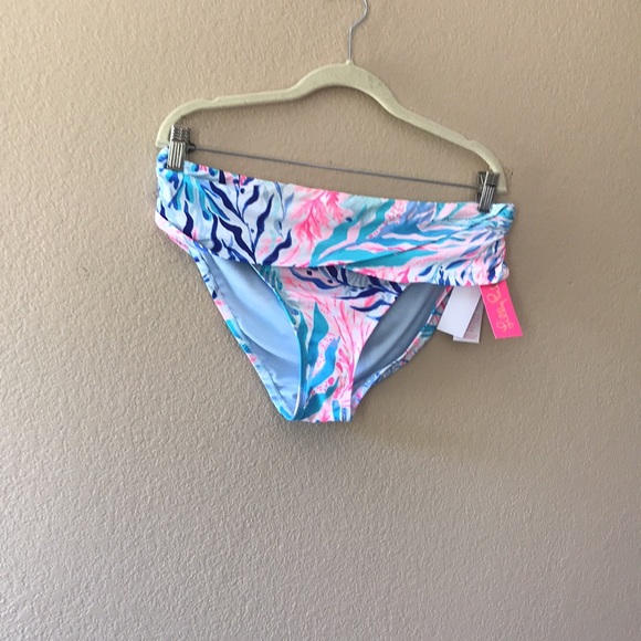 Lilly Pulitzer Lagoon sarong hipster bikini - Picture 8 of 8